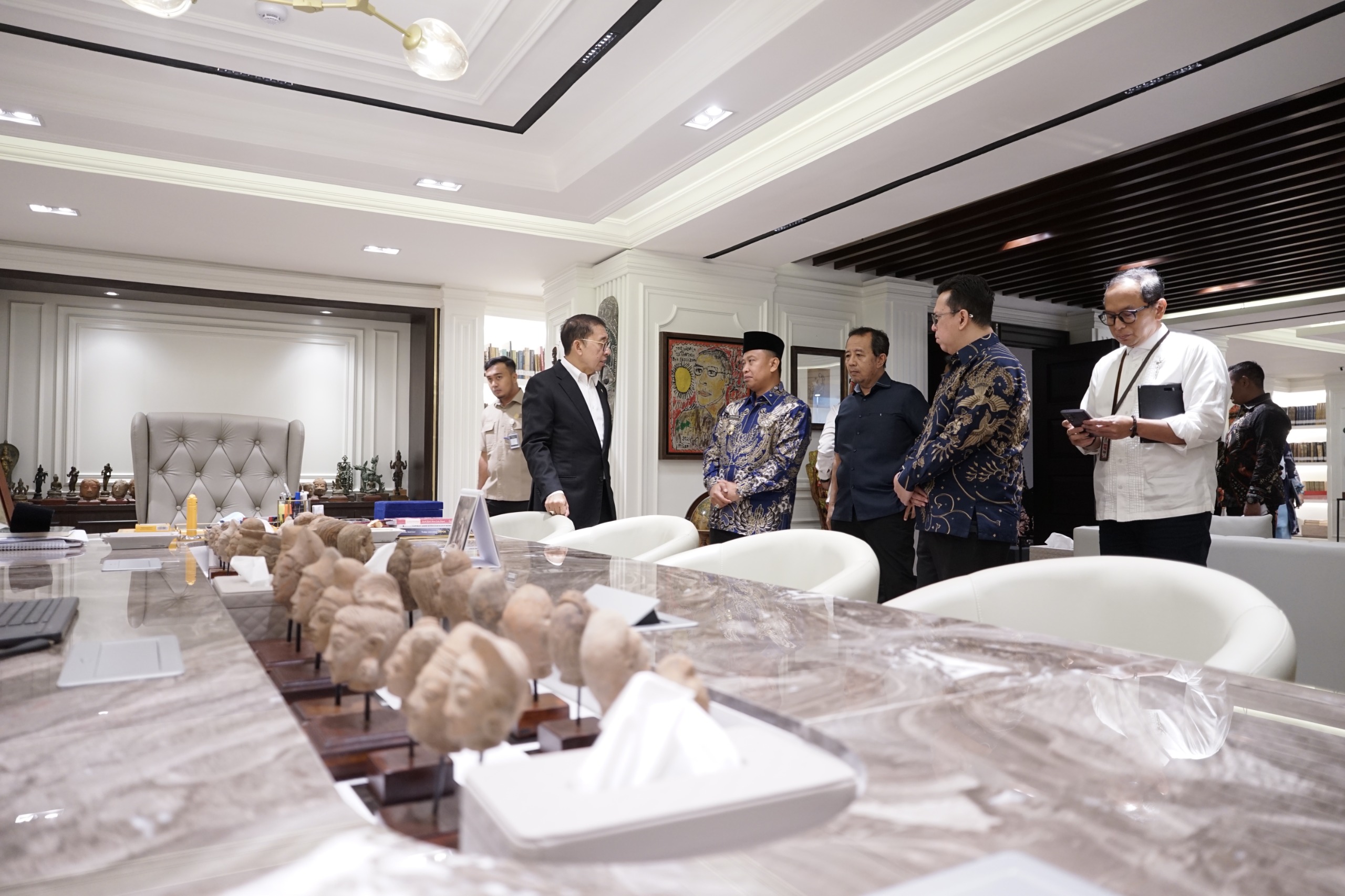 Audiensi Walikota Depok Menteri Kebudayaan